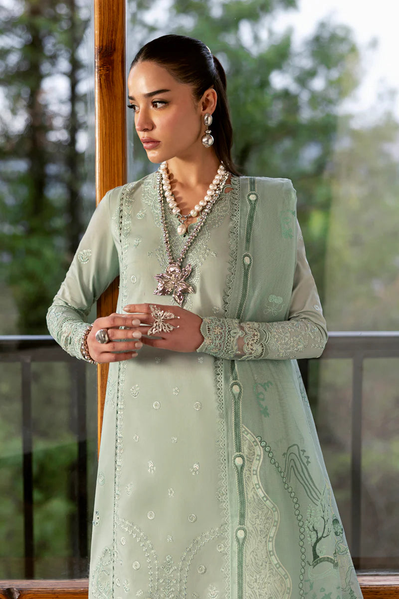Qalamkar Qlinekari Lawn - DC-15 - Elira