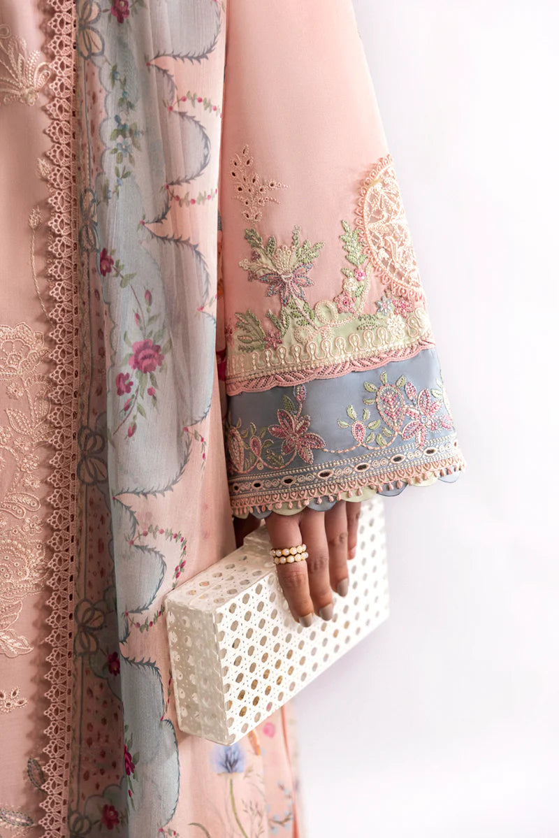 Qalamkar Qlinekari Lawn - DC-11- Hedi