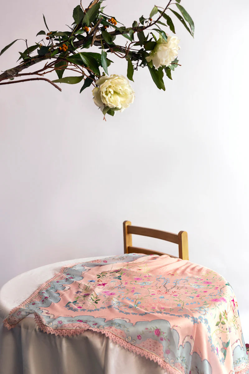 Qalamkar Qlinekari Lawn - DC-11- Hedi