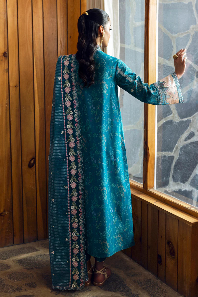Qalamkar Qlinekari Lawn - DC-10 - Fina