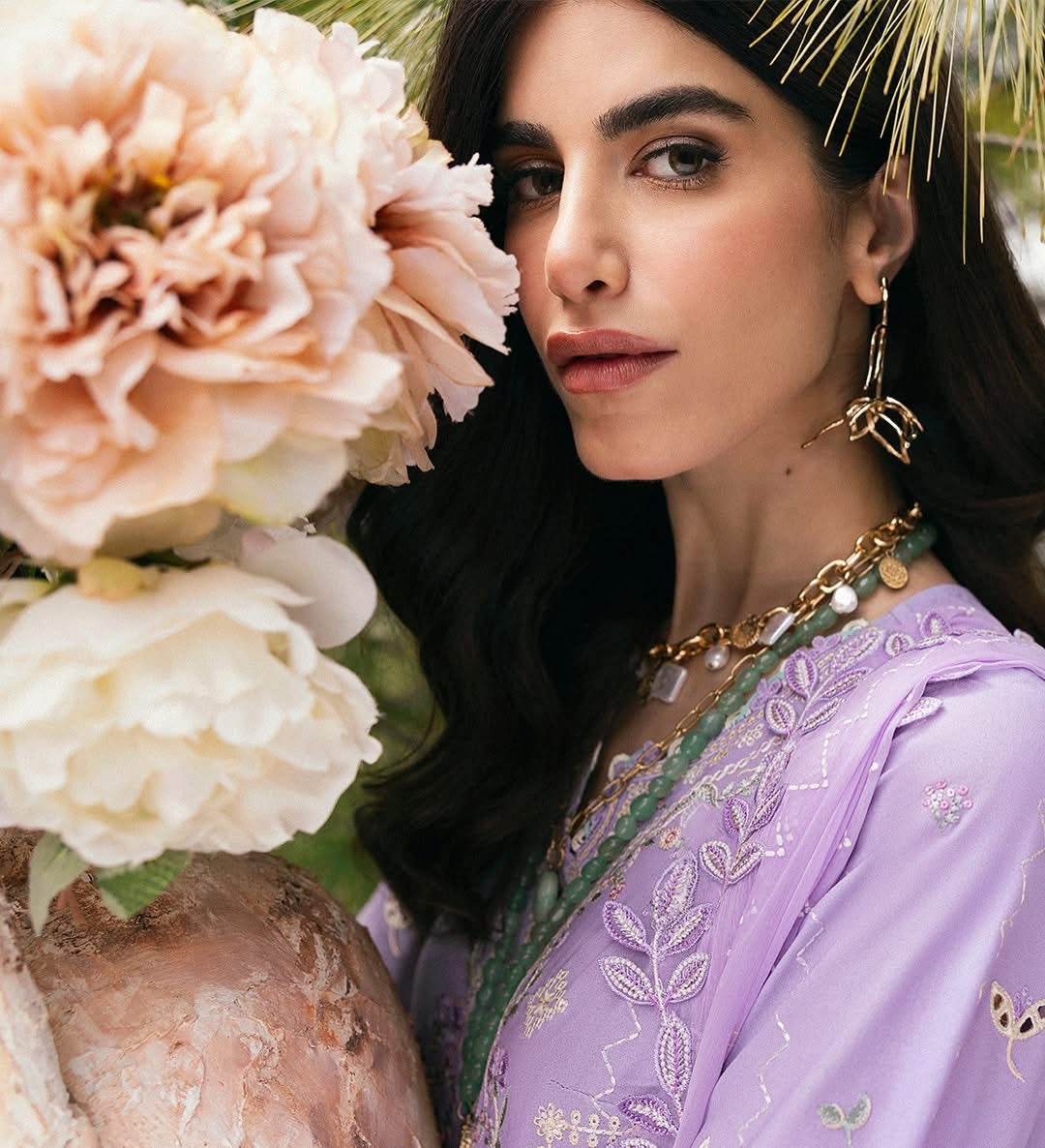 Qalamkar Qlinekari Lawn - DC-05 - Clio