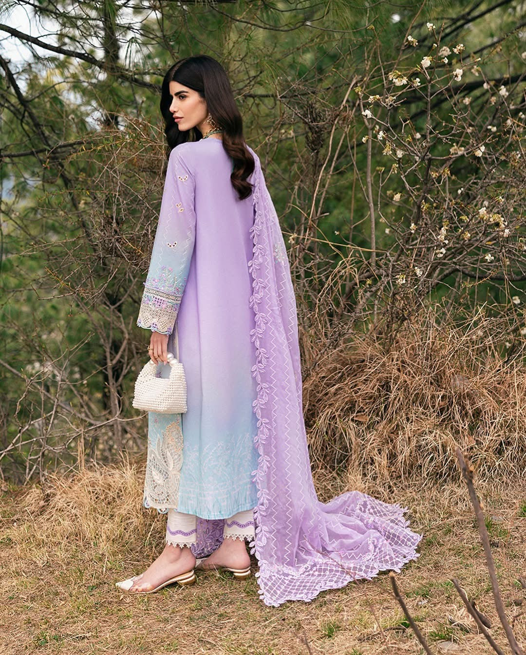 Qalamkar Qlinekari Lawn - DC-05 - Clio