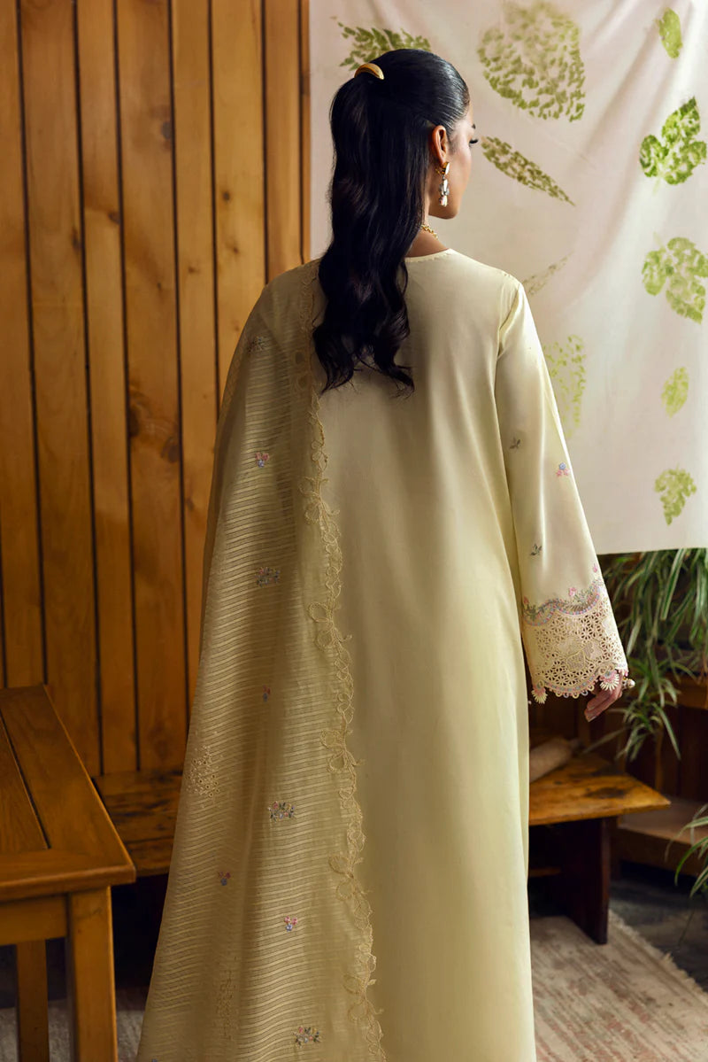 Qalamkar Qlinekari Lawn - DC-04 - Keva