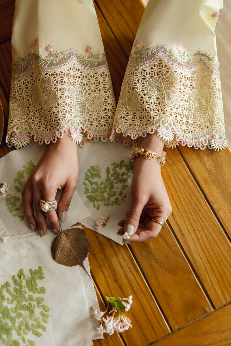 Qalamkar Qlinekari Lawn - DC-04 - Keva