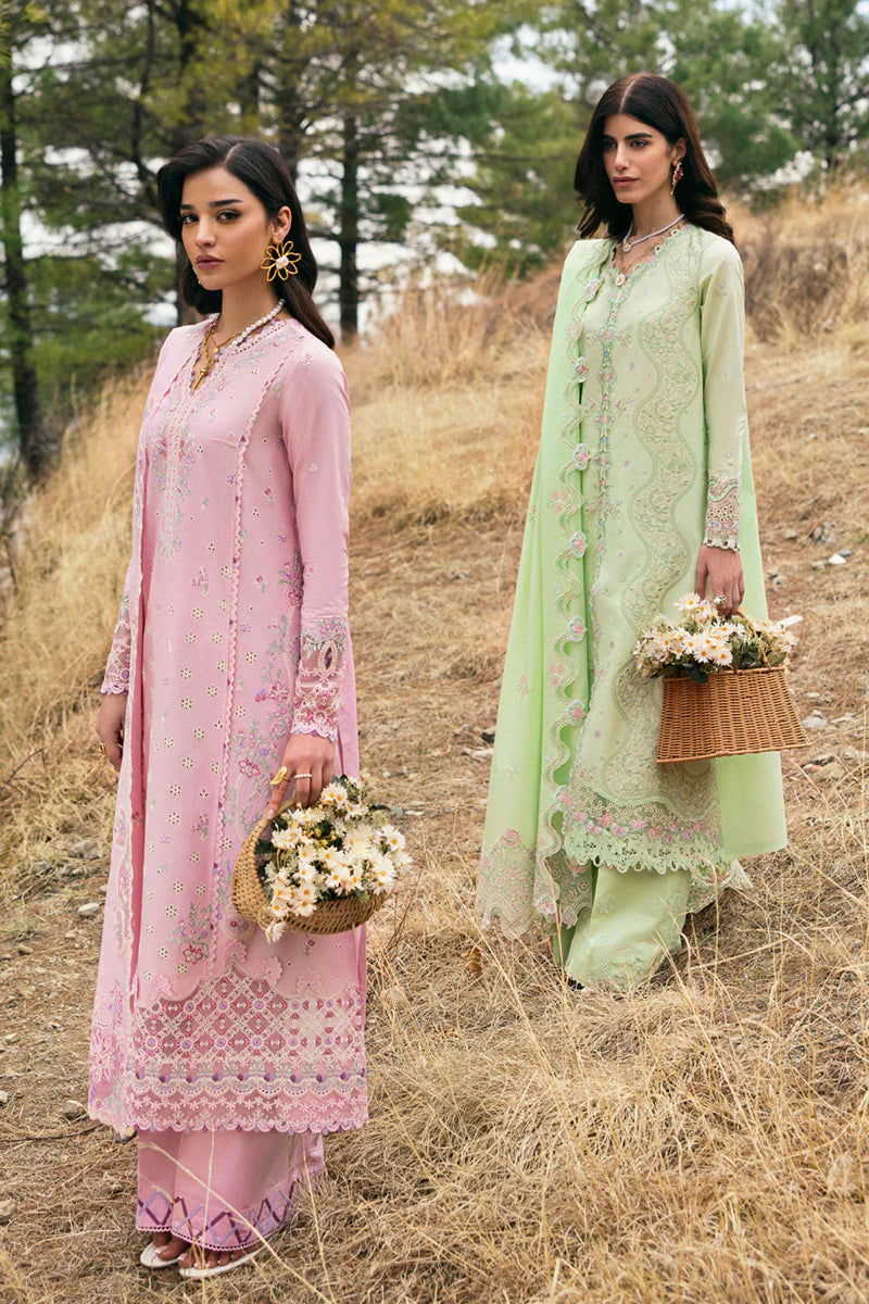 Qalamkar Qlinekari Lawn - DC-02 - Freja