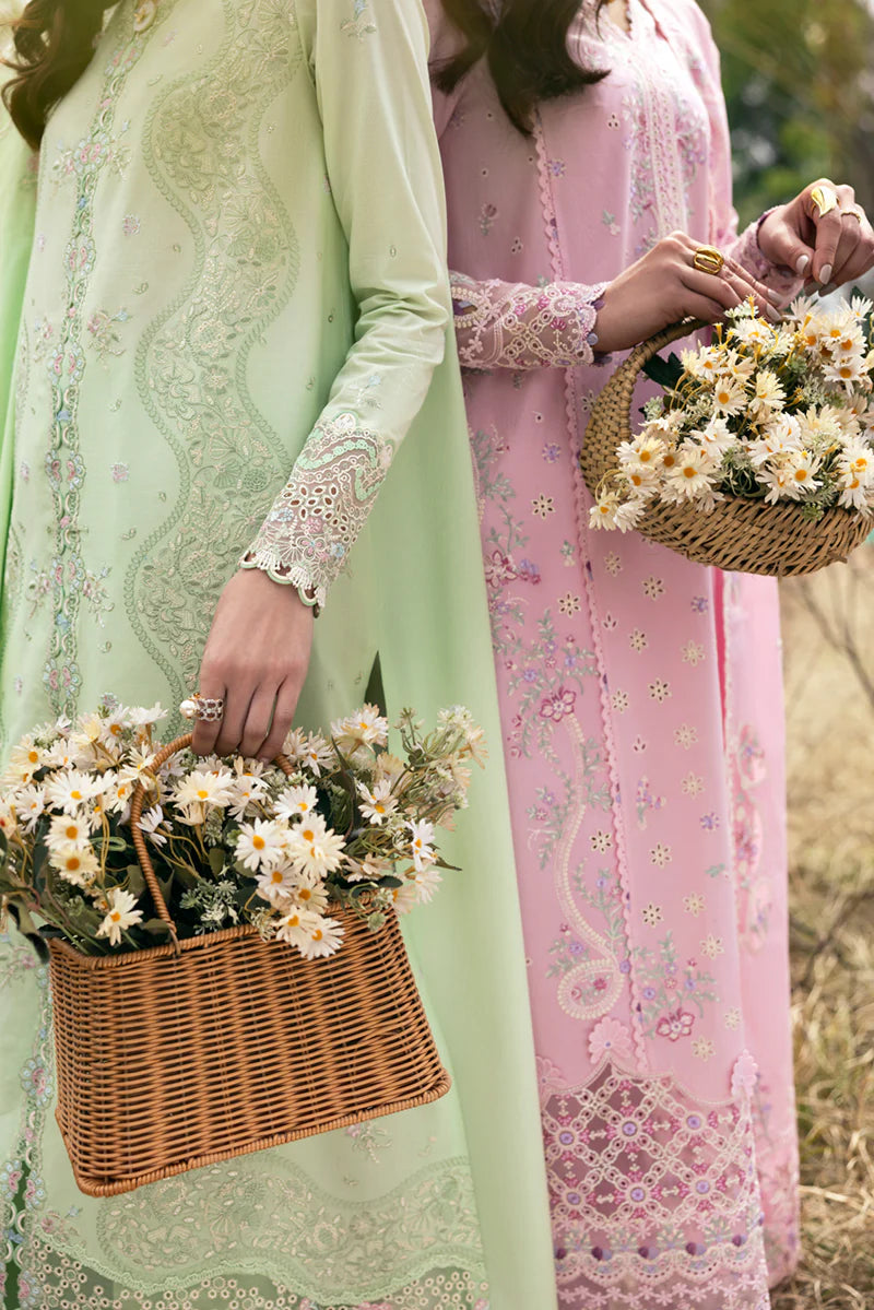 Qalamkar Qlinekari Lawn - DC-02 - Freja