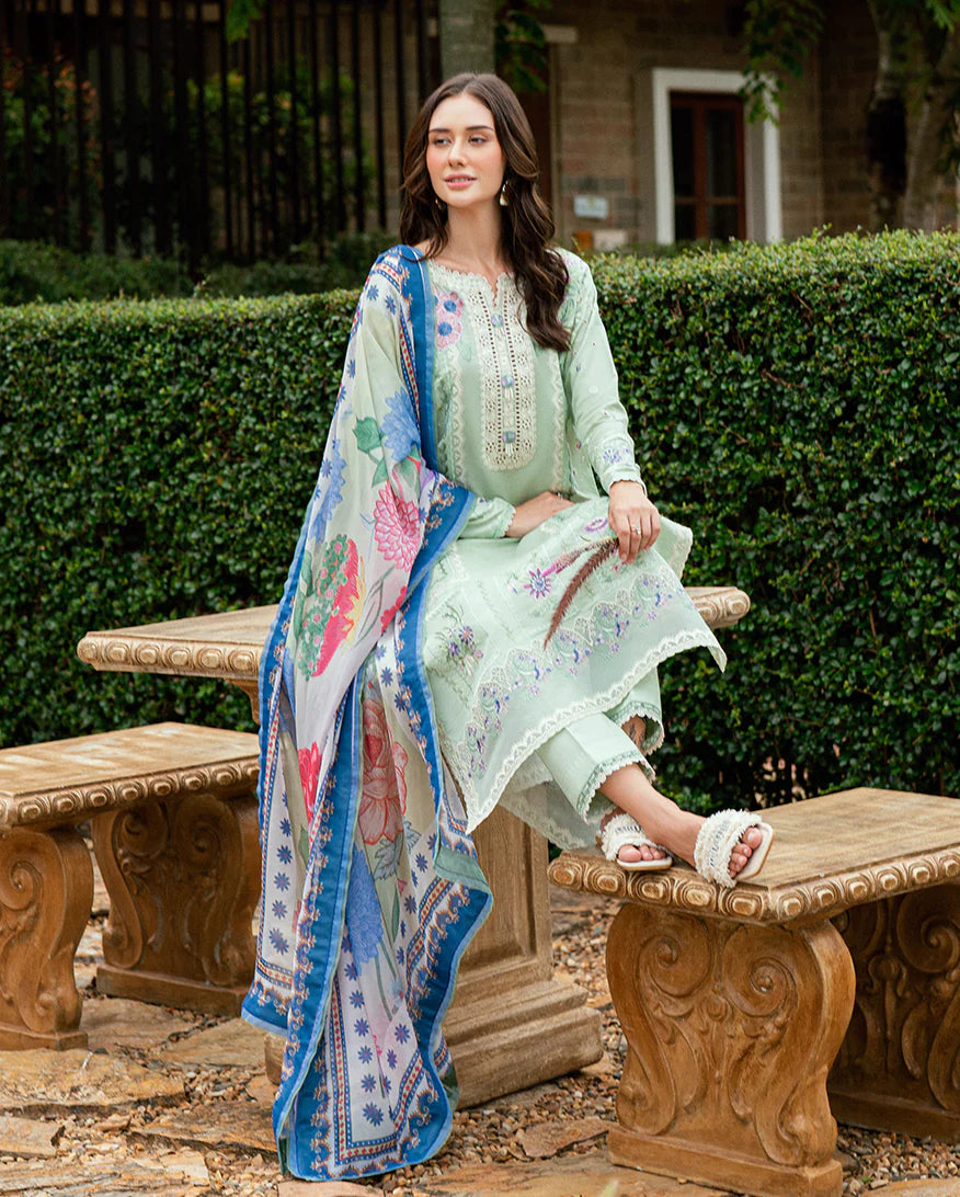 Roheenaz Summer Reverie Unstitched Lawn Collection - Veloura