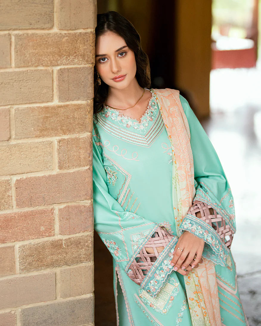 Roheenaz Summer Reverie Unstitched Lawn Collection - Ravena