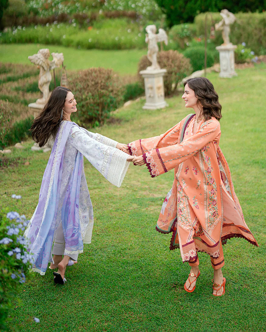 Roheenaz Summer Reverie Unstitched Lawn Collection - Orelia