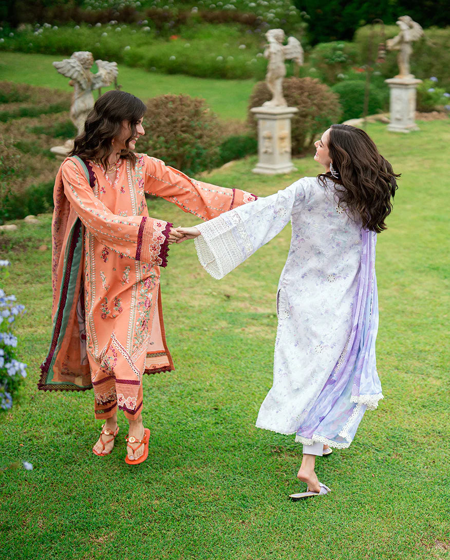 Roheenaz Summer Reverie Unstitched Lawn Collection - Orelia