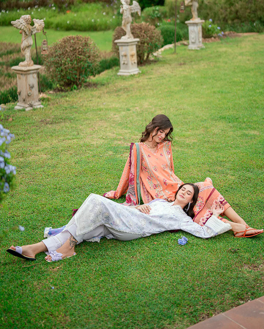 Roheenaz Summer Reverie Unstitched Lawn Collection - Orelia