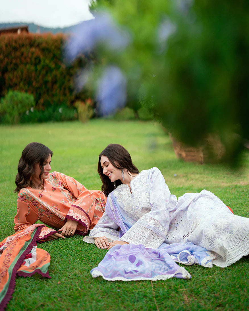 Roheenaz Summer Reverie Unstitched Lawn Collection - Orelia