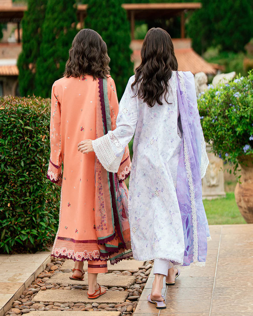 Roheenaz Summer Reverie Unstitched Lawn Collection - Orelia