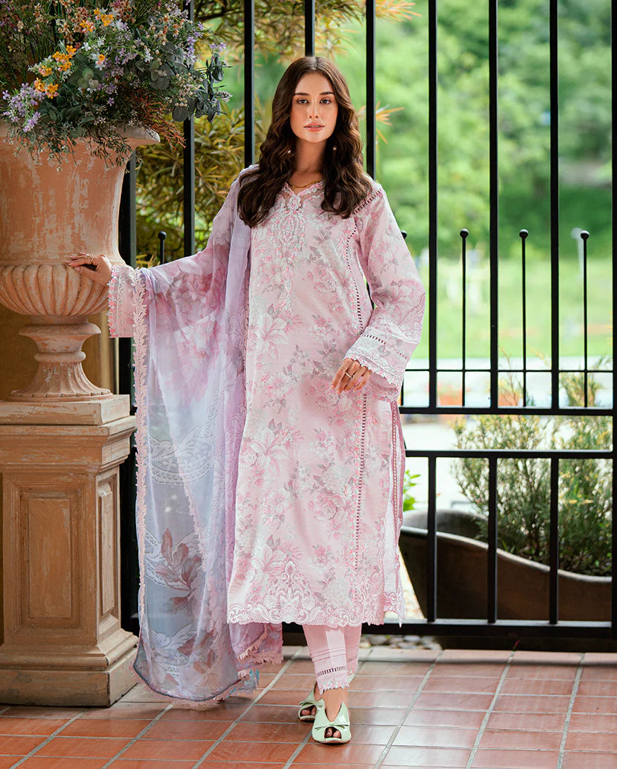 Roheenaz Summer Reverie Unstitched Lawn Collection - Lyora