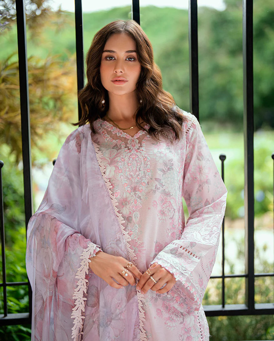 Roheenaz Summer Reverie Unstitched Lawn Collection - Lyora