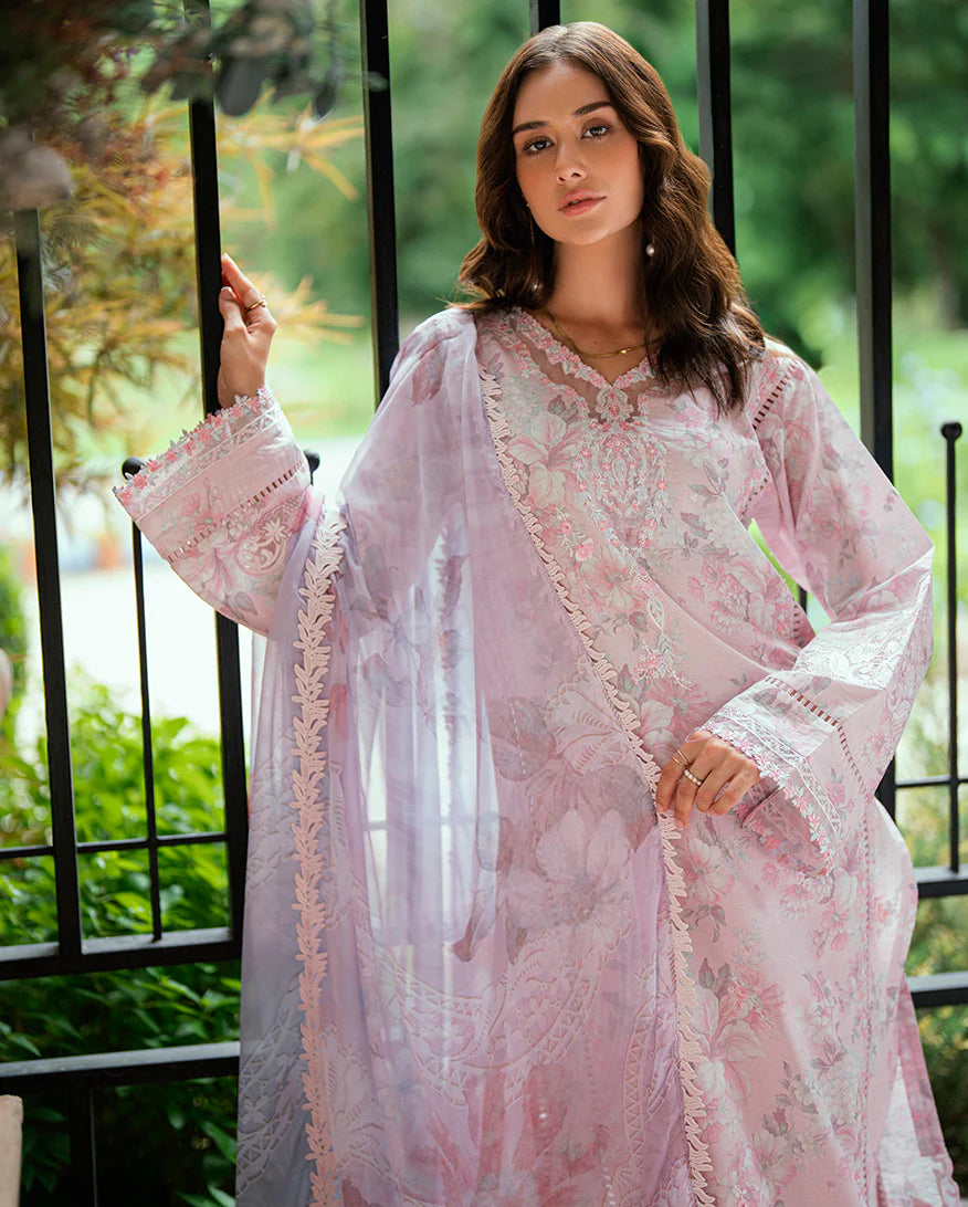 Roheenaz Summer Reverie Unstitched Lawn Collection - Lyora