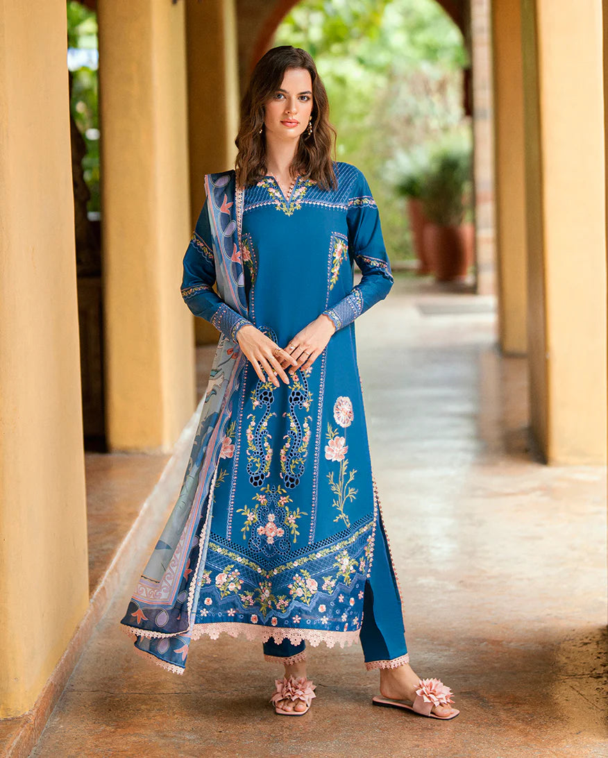 Roheenaz Summer Reverie Unstitched Lawn Collection - Isoria