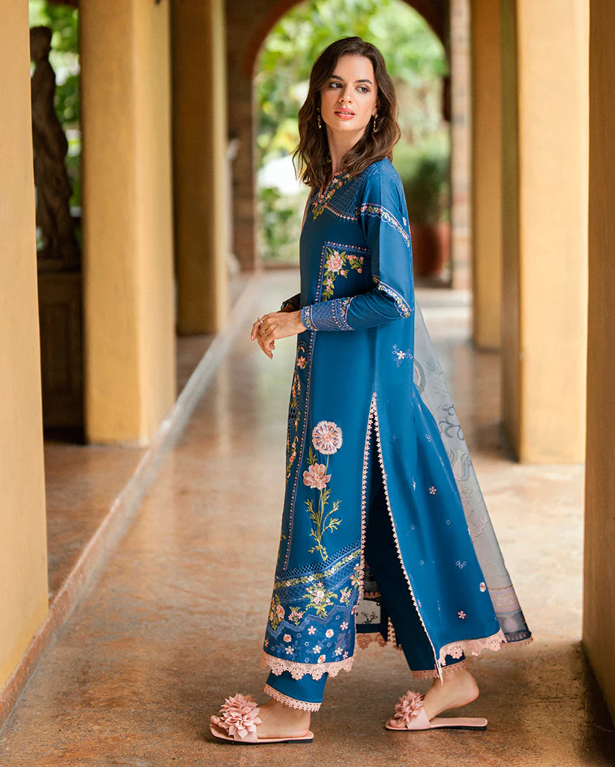 Roheenaz Summer Reverie Unstitched Lawn Collection - Isoria
