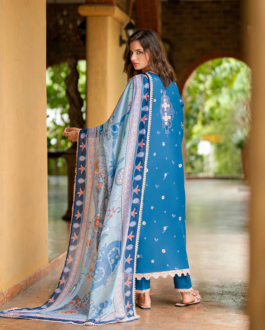 Roheenaz Summer Reverie Unstitched Lawn Collection - Isoria