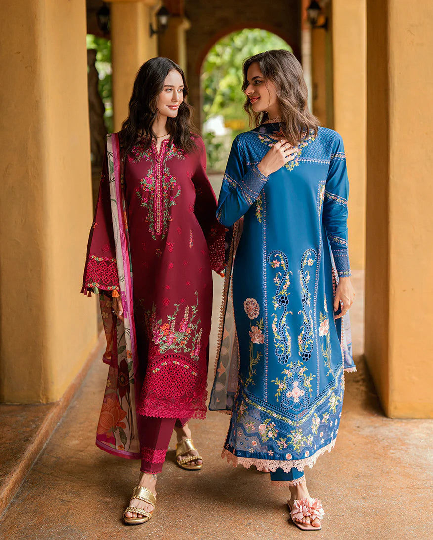 Roheenaz Summer Reverie Unstitched Lawn Collection - Isoria