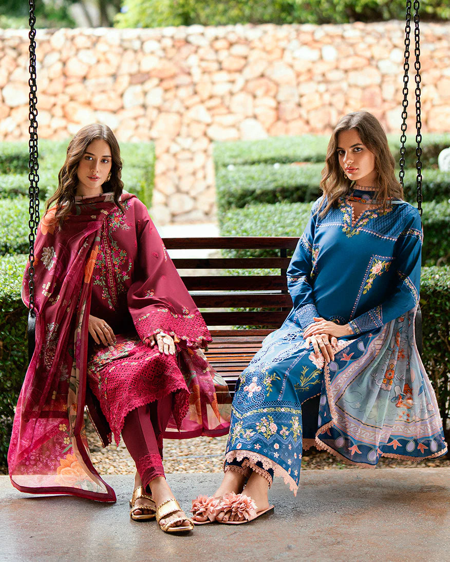 Roheenaz Summer Reverie Unstitched Lawn Collection - Isoria