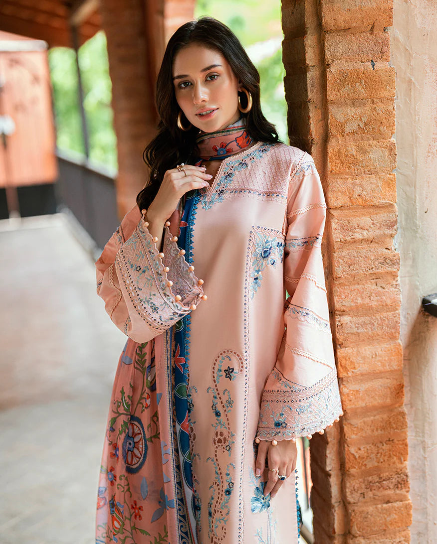 Roheenaz Summer Reverie Unstitched Lawn Collection - Islene