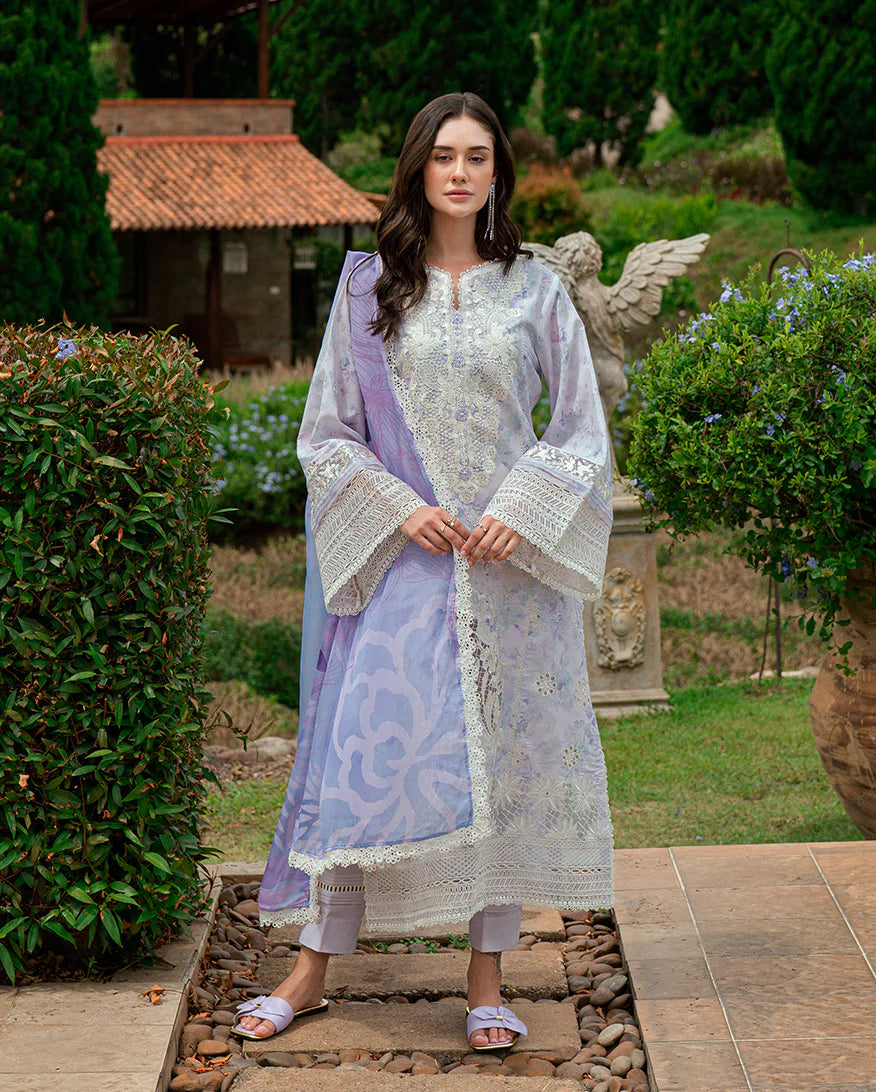 Roheenaz Summer Reverie Unstitched Lawn Collection - Florin