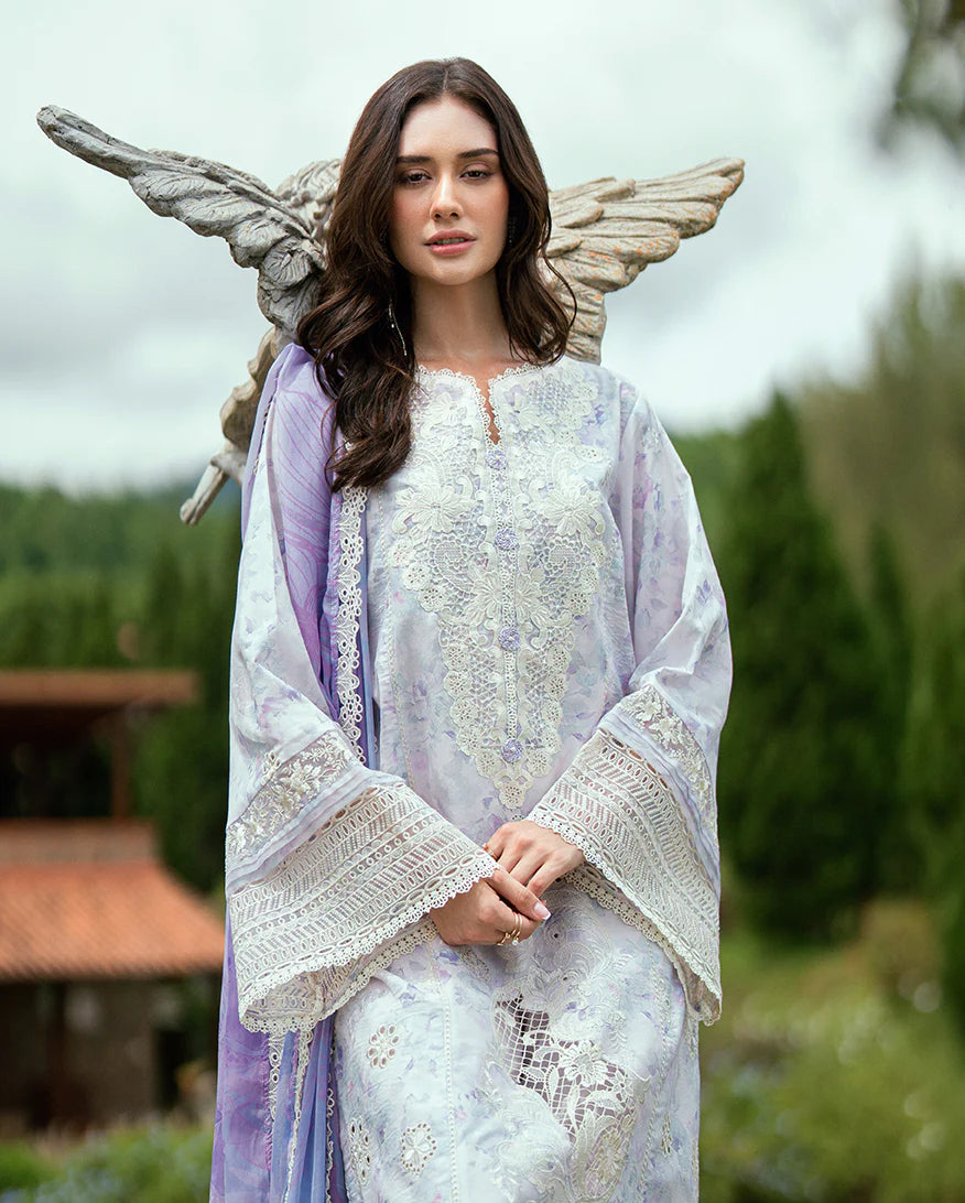 Roheenaz Summer Reverie Unstitched Lawn Collection - Florin