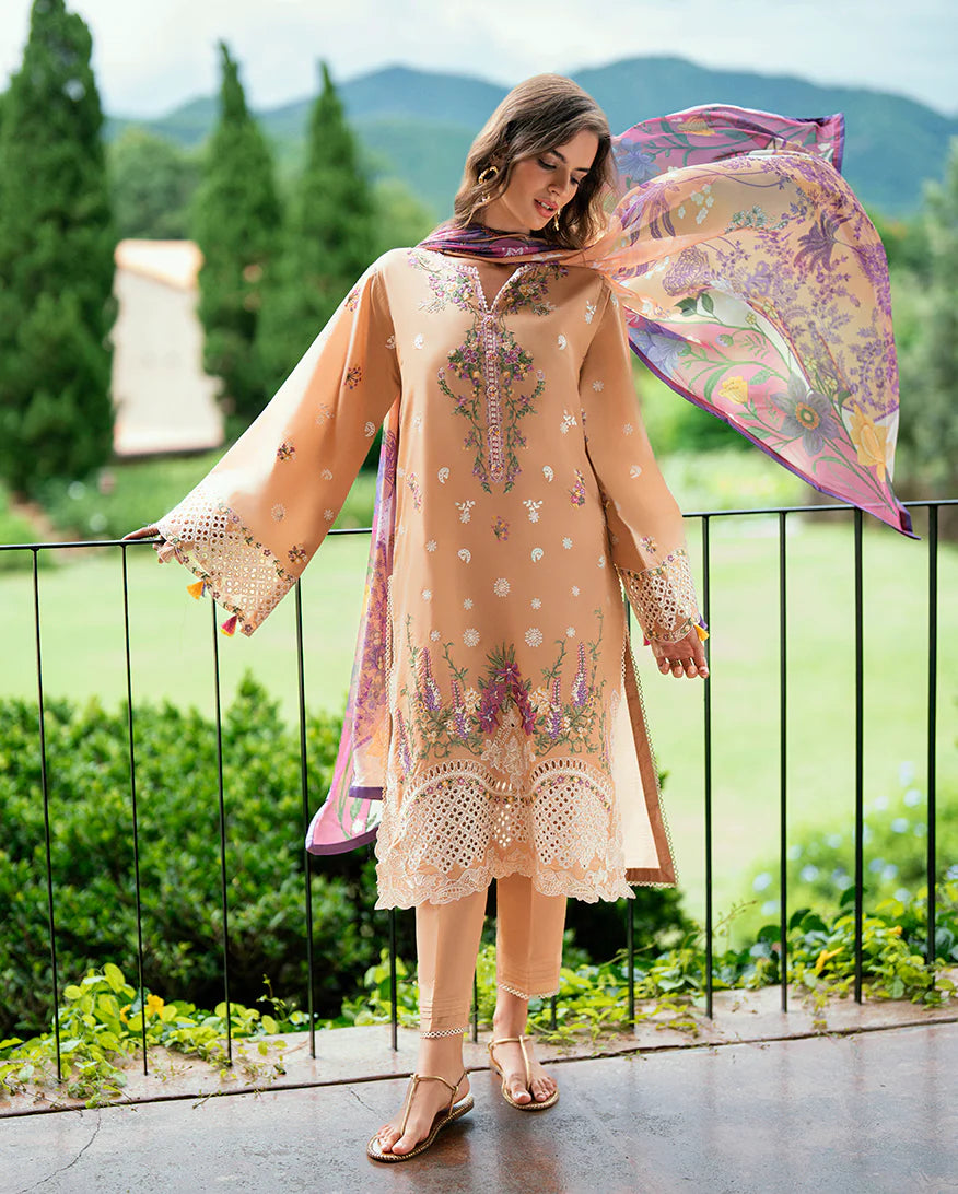 Roheenaz Summer Reverie Unstitched Lawn Collection - Elaris