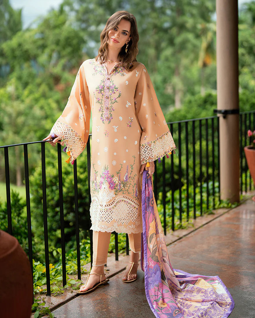 Roheenaz Summer Reverie Unstitched Lawn Collection - Elaris