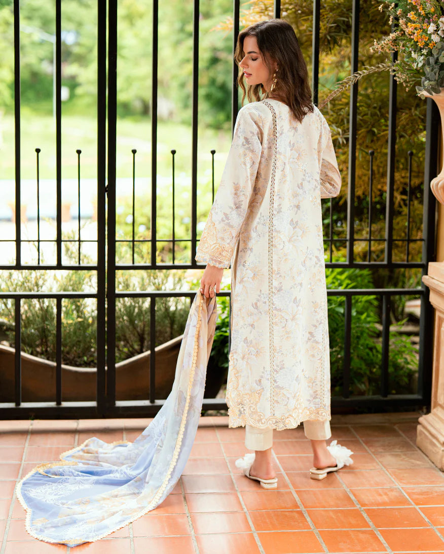 Roheenaz Summer Reverie Unstitched Lawn Collection - Celestra