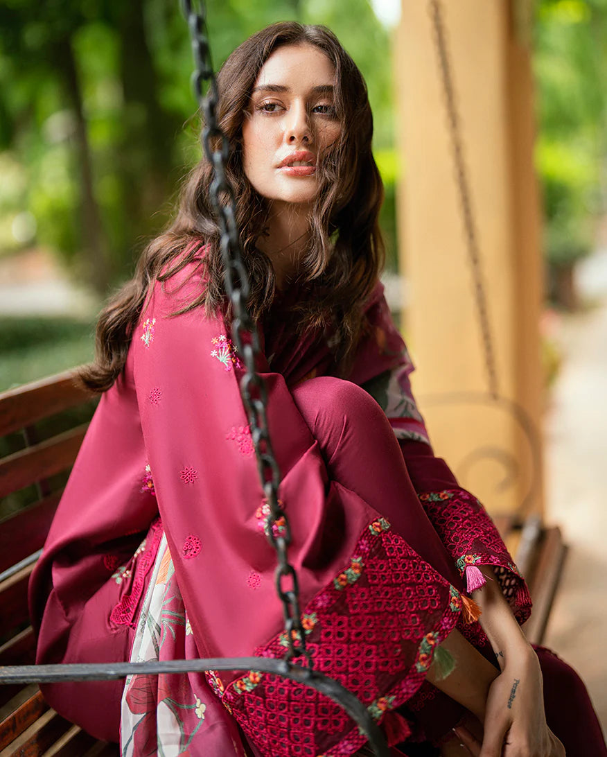 Roheenaz Summer Reverie Unstitched Lawn Collection - Calira