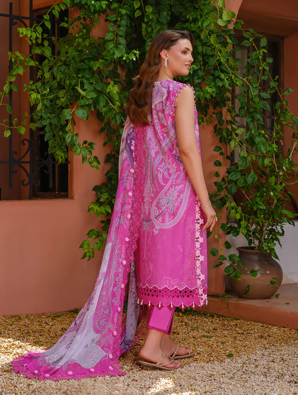 Jade Urbane Embroidered Cambric Lawn Collection 2025 - 20892 A