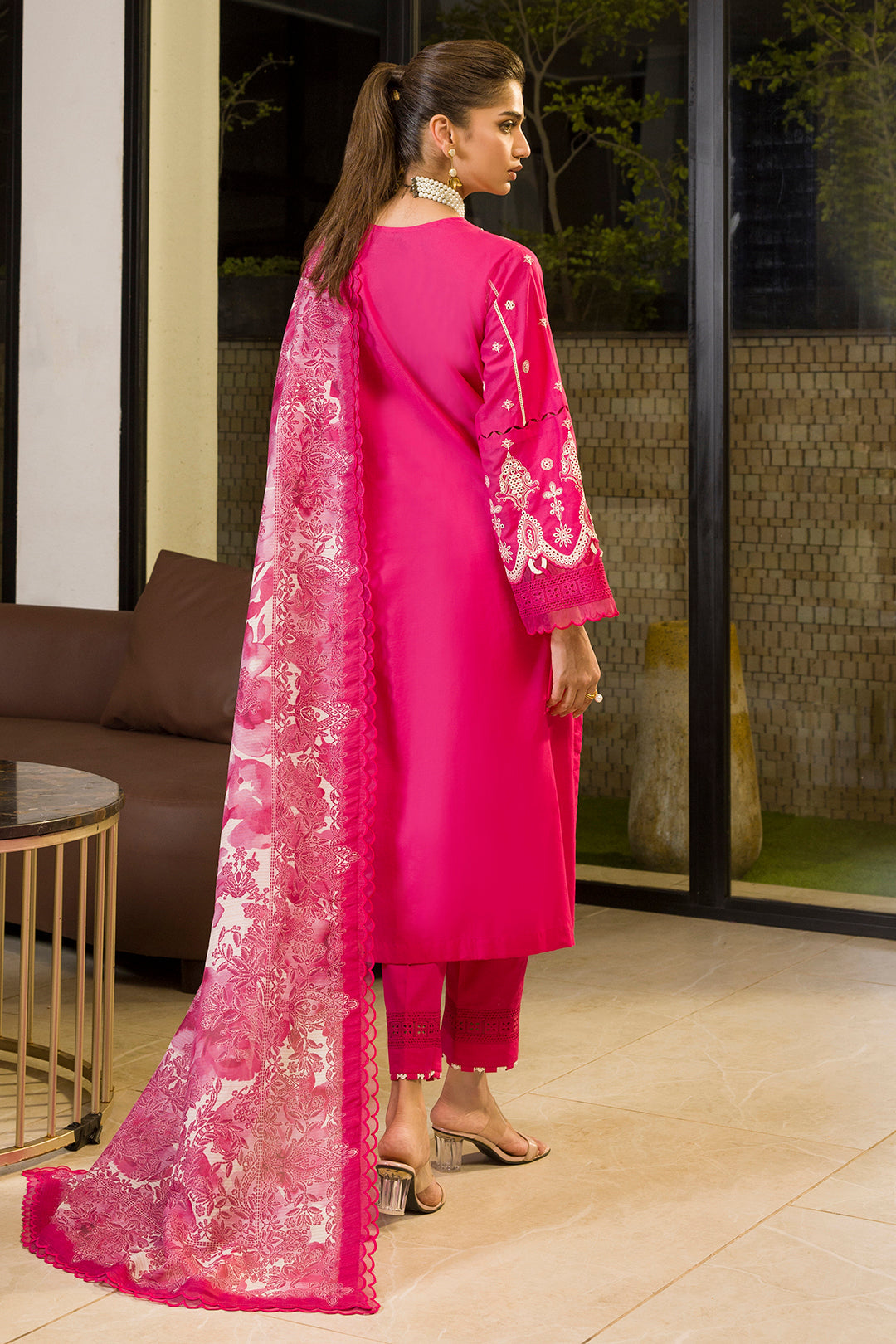 Zellbury Chikankari Unstitched Lawn Collection 2025 - 0078