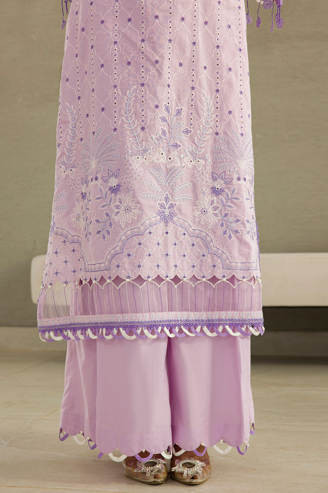 Zellbury Chikankari Unstitched Lawn Collection 2025 - 0082
