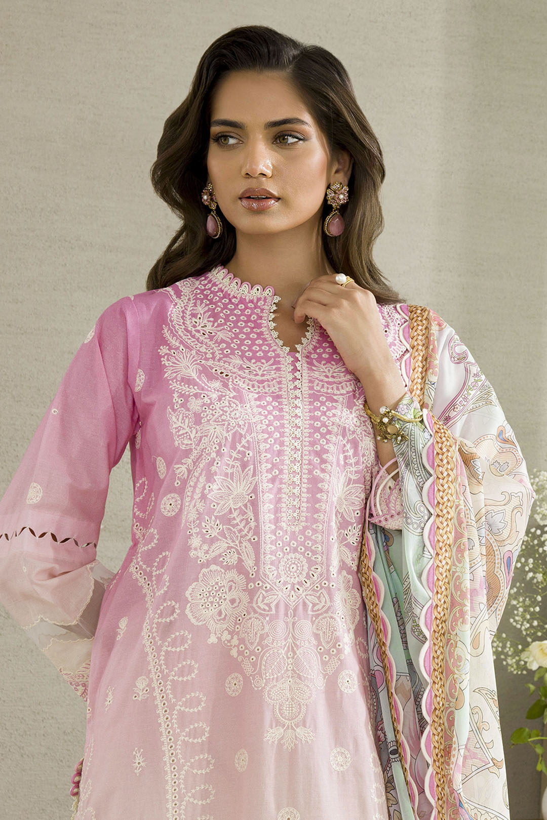Zellbury Chikankari Unstitched Lawn Collection 2025 - 0083
