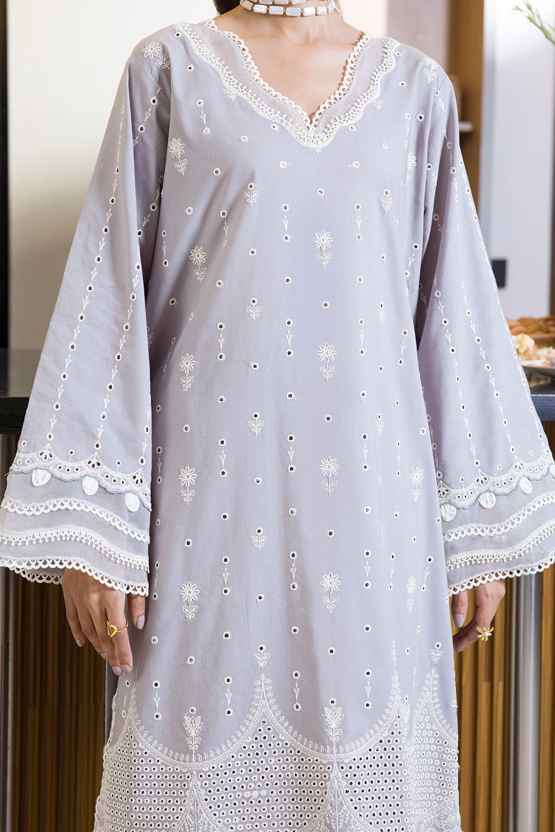 Zellbury Chikankari Unstitched Lawn Collection 2025 - 0069