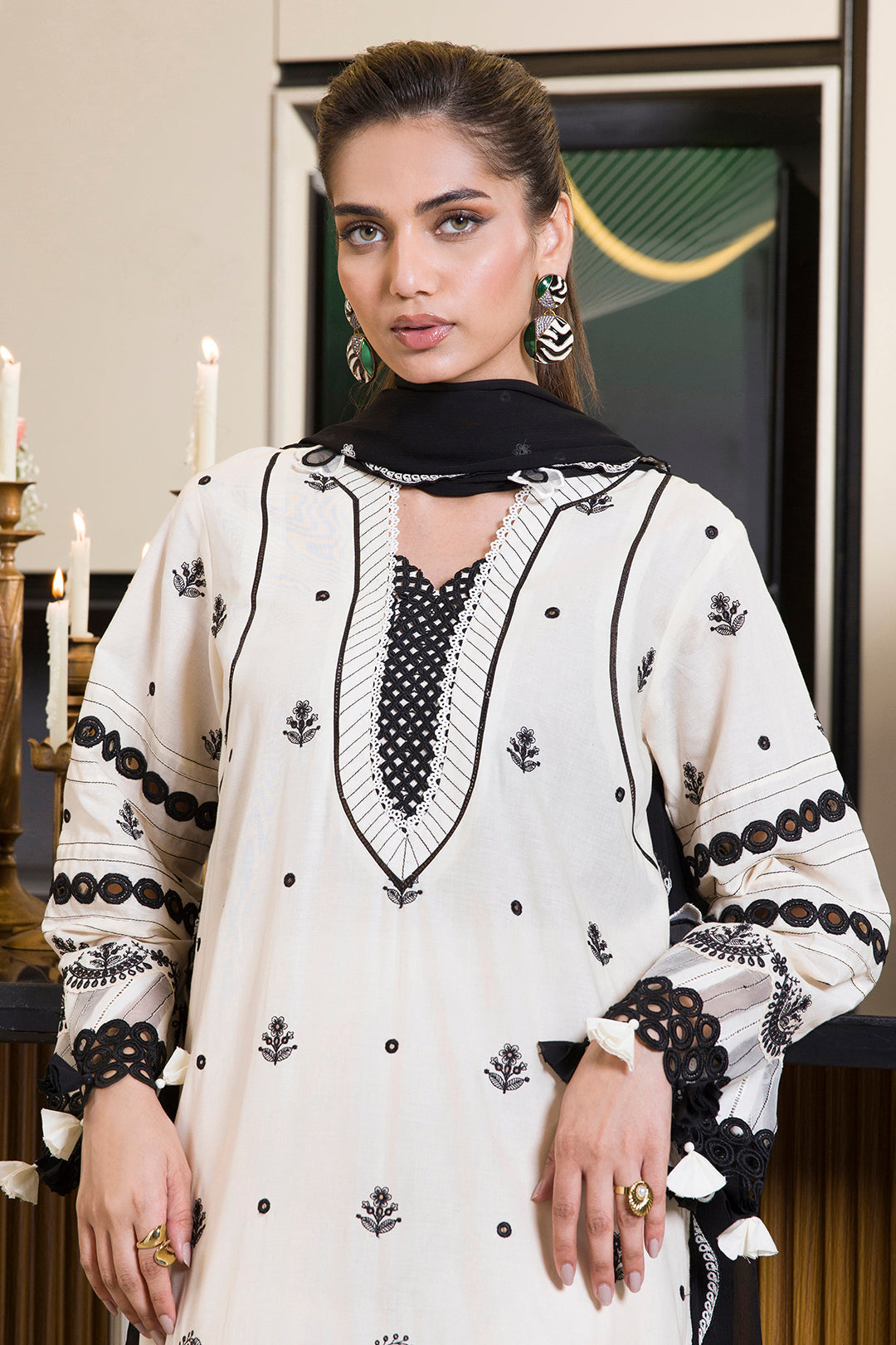 Zellbury Chikankari Unstitched Lawn Collection 2025 - 0071