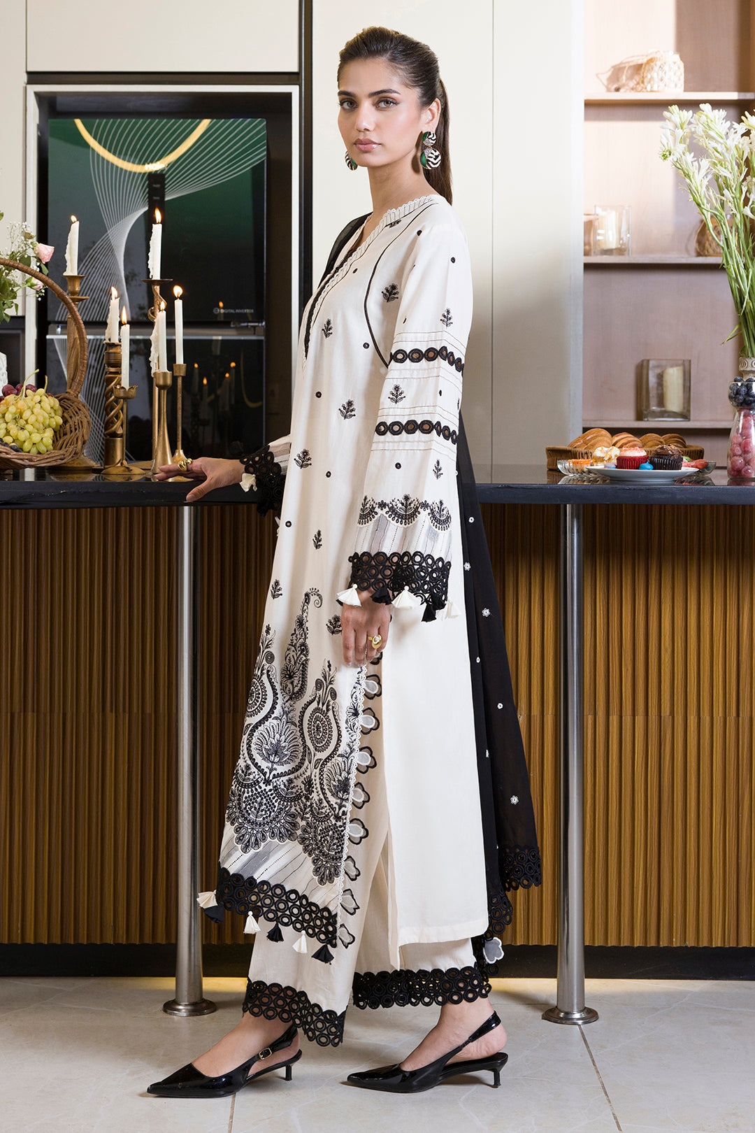 Zellbury Chikankari Unstitched Lawn Collection 2025 - 0071