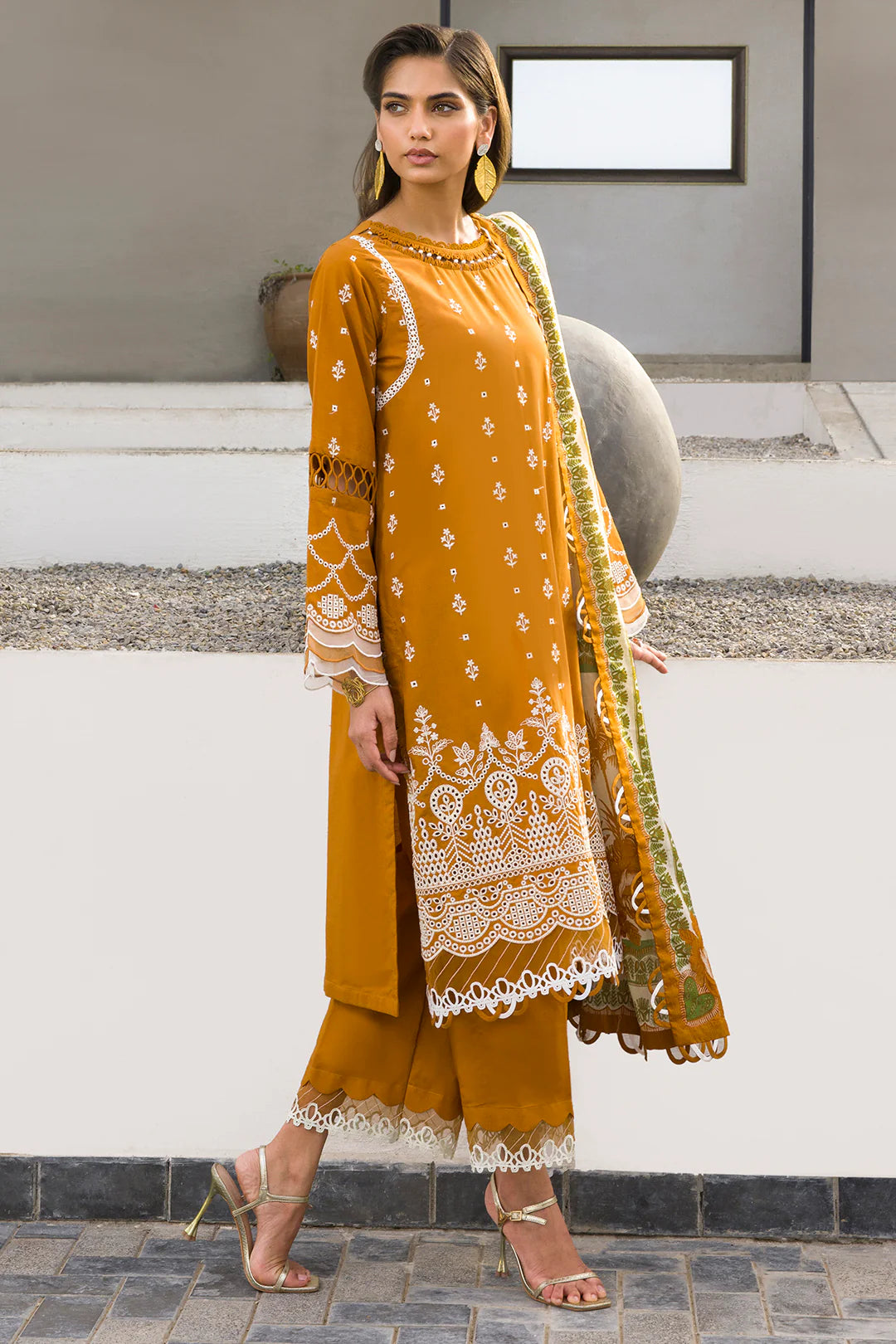 Zellbury Chikankari Unstitched Lawn Collection 2025 - 0074