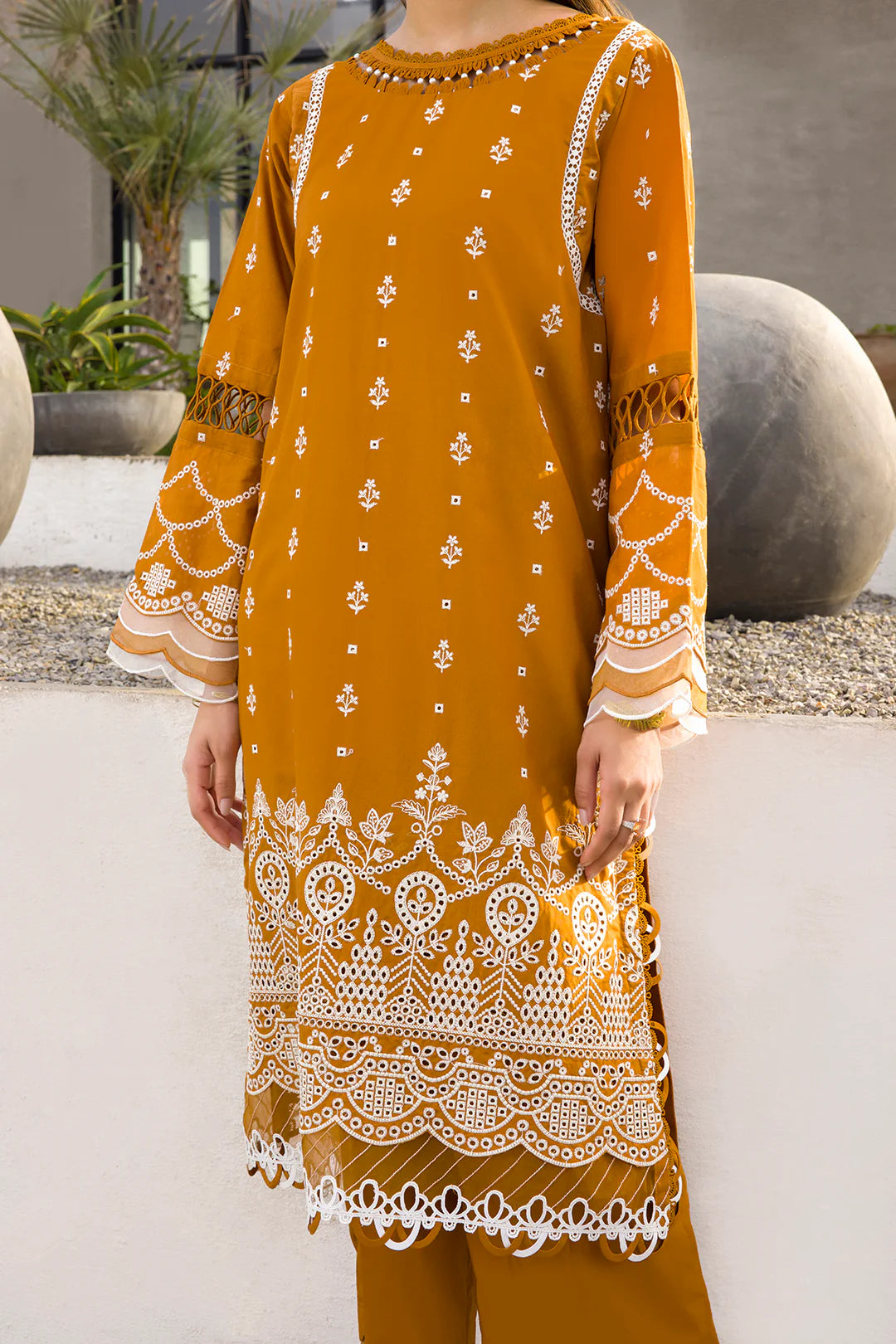 Zellbury Chikankari Unstitched Lawn Collection 2025 - 0074