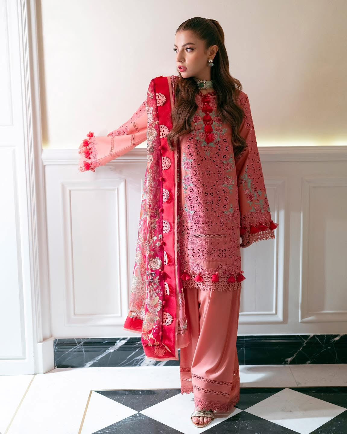 Jade Ombré Starlet Lawn Collection - 20826