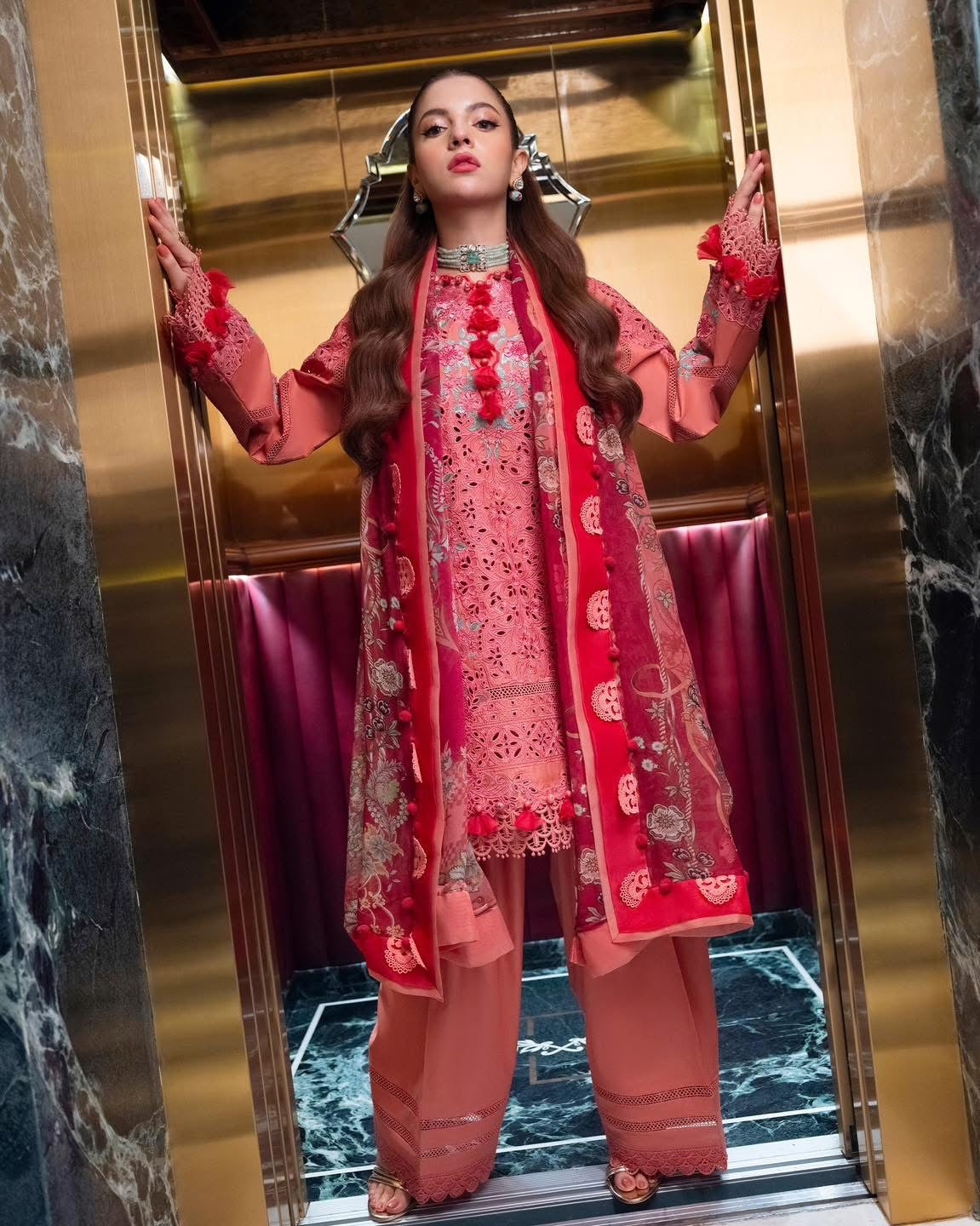 Jade Ombré Starlet Lawn Collection - 20826