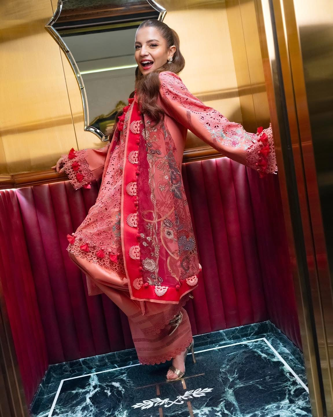 Jade Ombré Starlet Lawn Collection - 20826