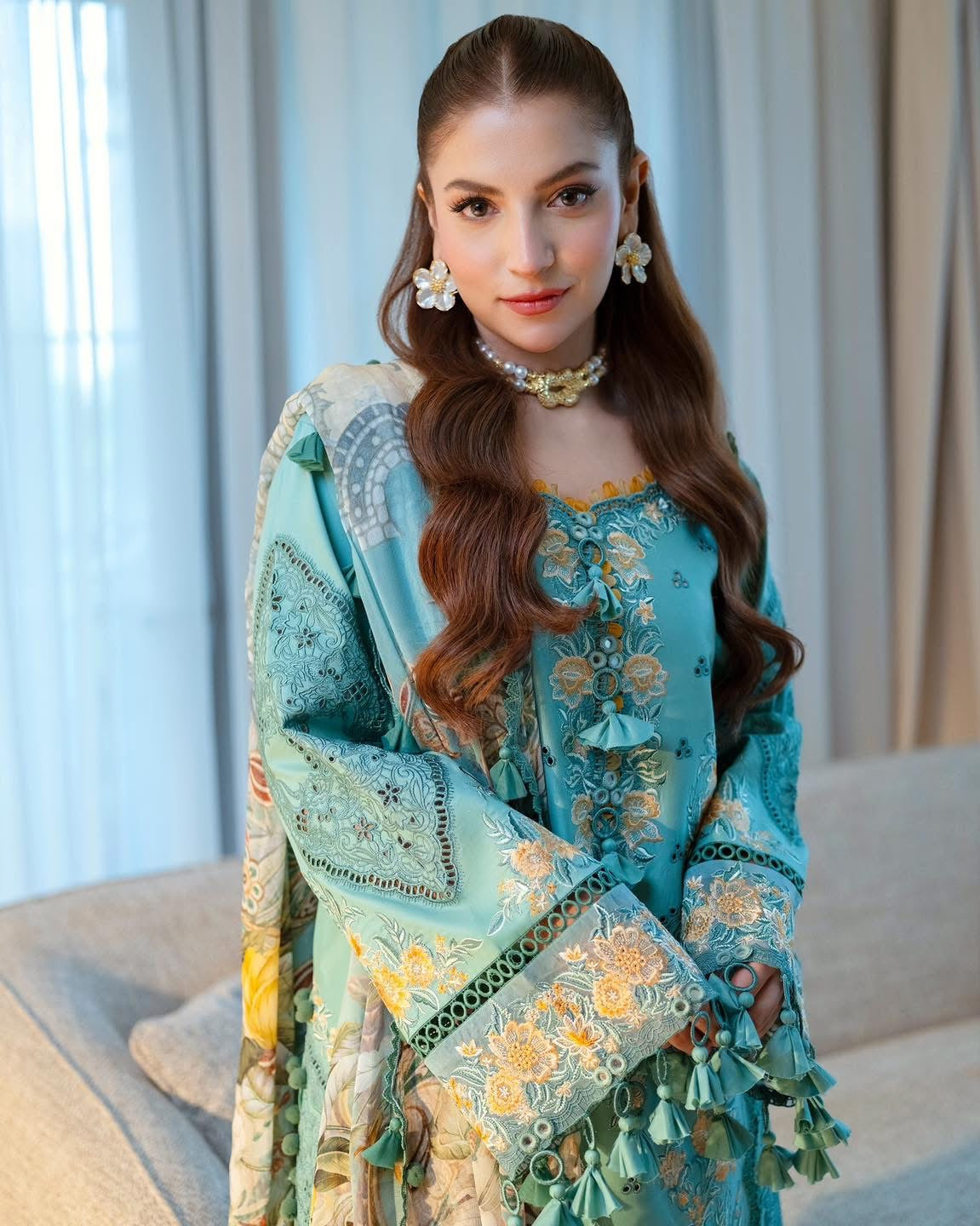 Jade Ombré Starlet Lawn Collection - 20825