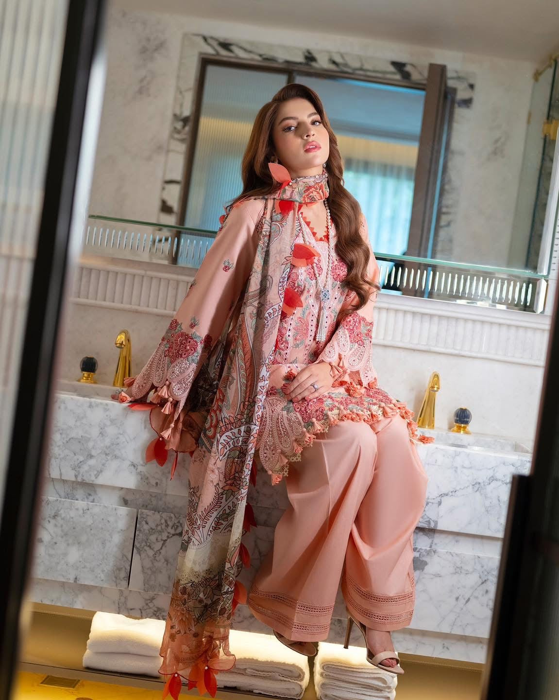 Jade Ombré Starlet Lawn Collection - 20823