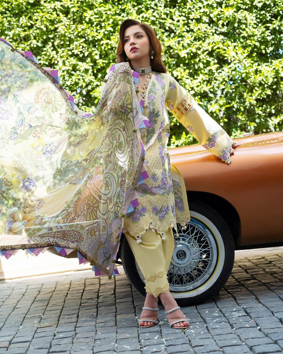 Jade Ombré Starlet Lawn Collection - 20822