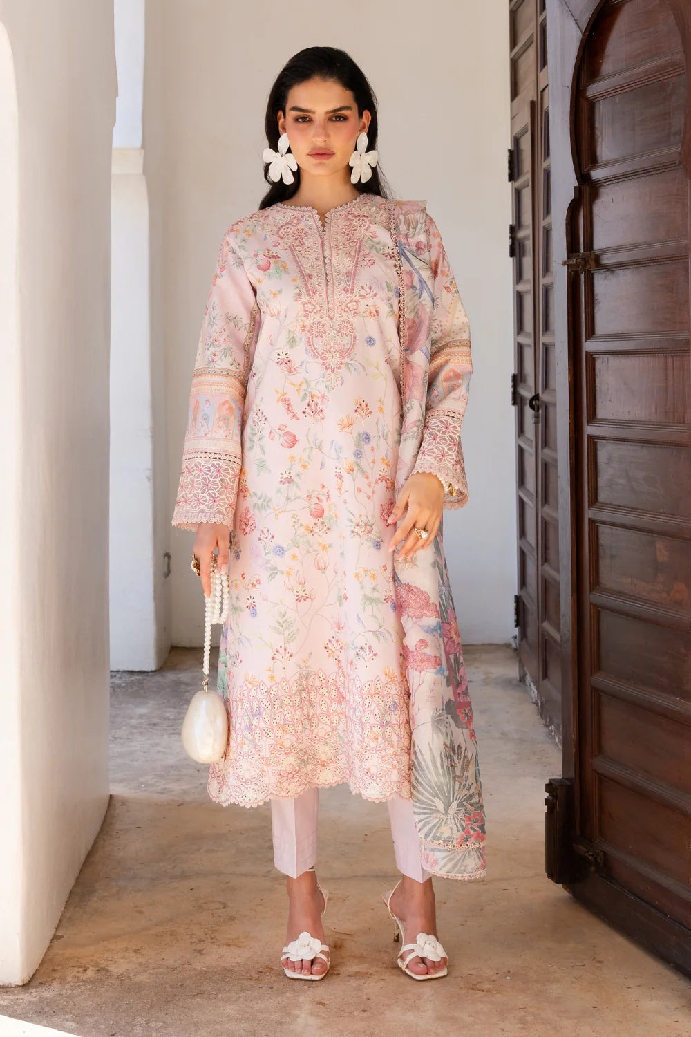 Shezlin Chikankari Eid Collection By Aabyaan 2026 - Serene (AZ-04)