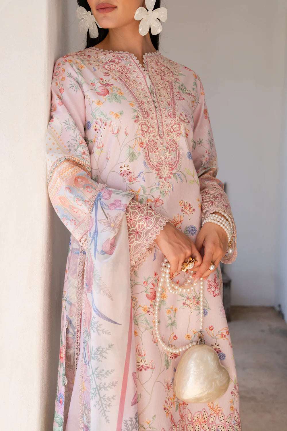 Shezlin Chikankari Eid Collection By Aabyaan 2026 - Serene (AZ-04)