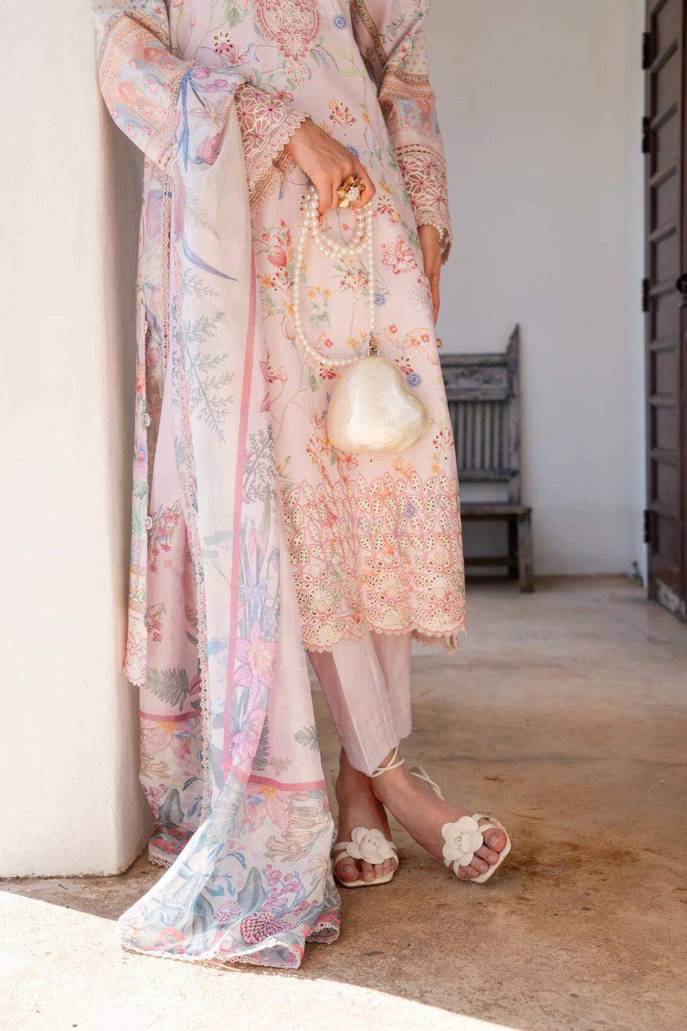 Shezlin Chikankari Eid Collection By Aabyaan 2026 - Serene (AZ-04)